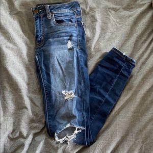 American Eagle super super stretch jeggings